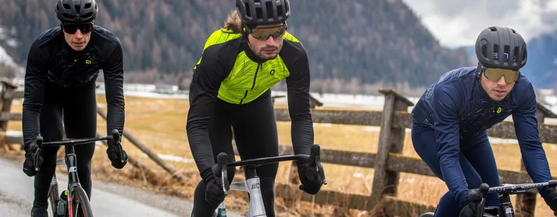 Il ciclista in autunno