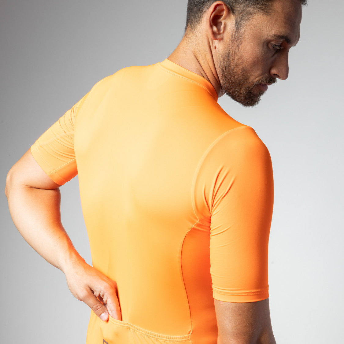 MAGLIA ALÉ PRAGMA COLOR BLOCK - Arancio Fluo