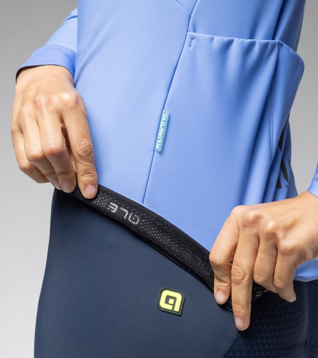 MAGLIA ALÉ DONNA KLIMATIK K-IDRO IDROREPELLENTE - Celeste