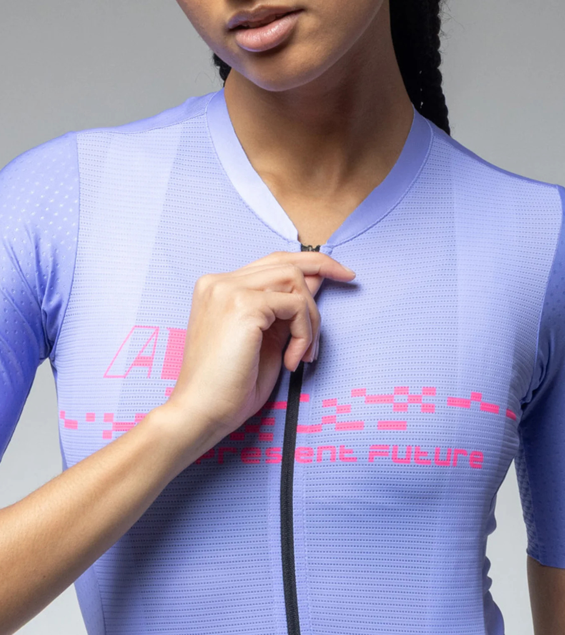 MAGLIA ALÉ DONNA PR-E MEGABYTE 2.0 - Jacaranda