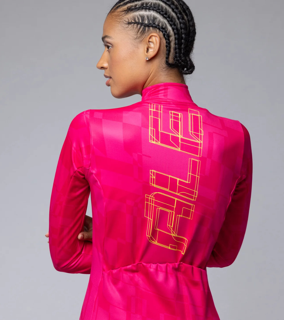 MAGLIA ML ALÉ DONNA PRAGMA SCHEMA - Fucsia