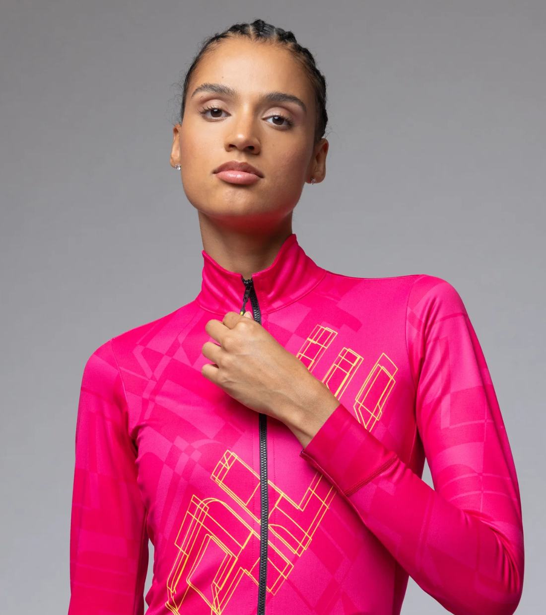 MAGLIA ML ALÉ DONNA PRAGMA SCHEMA - Fucsia