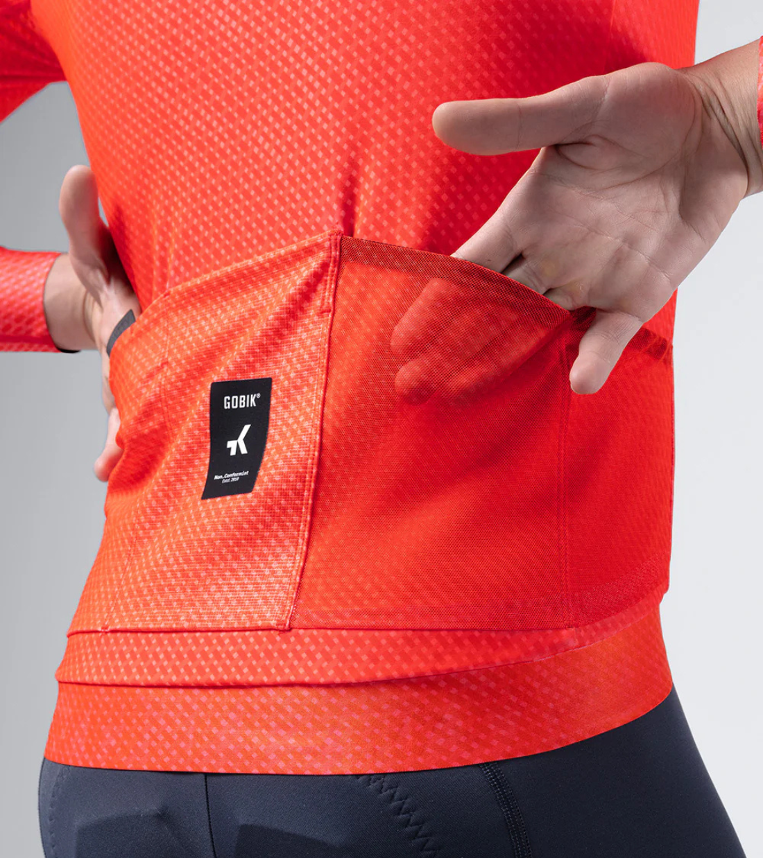 MAGLIA GOBIK HYDER - Vermilion