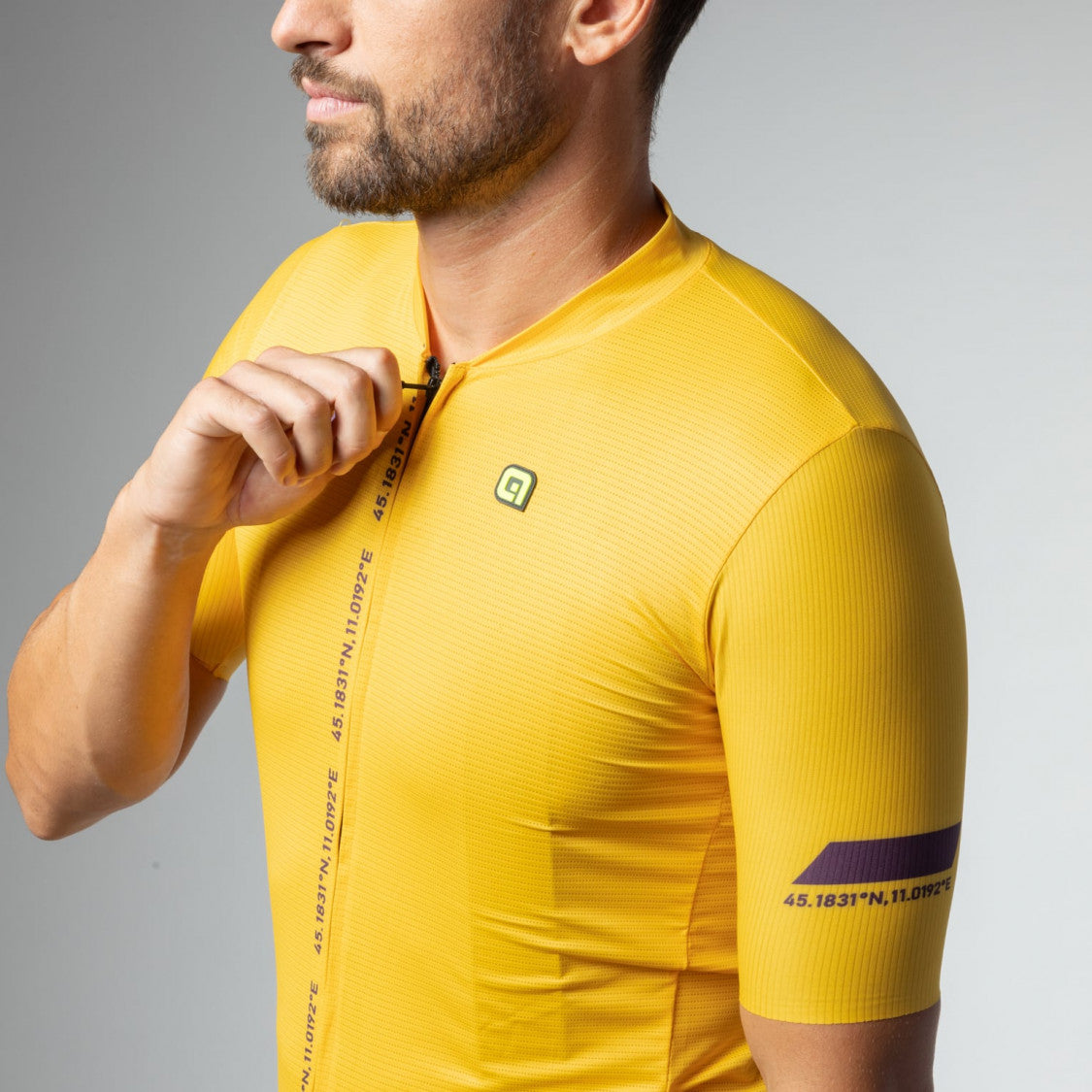 MAGLIA ALÉ PR-E FOLLOW ME - Giallo Ocra