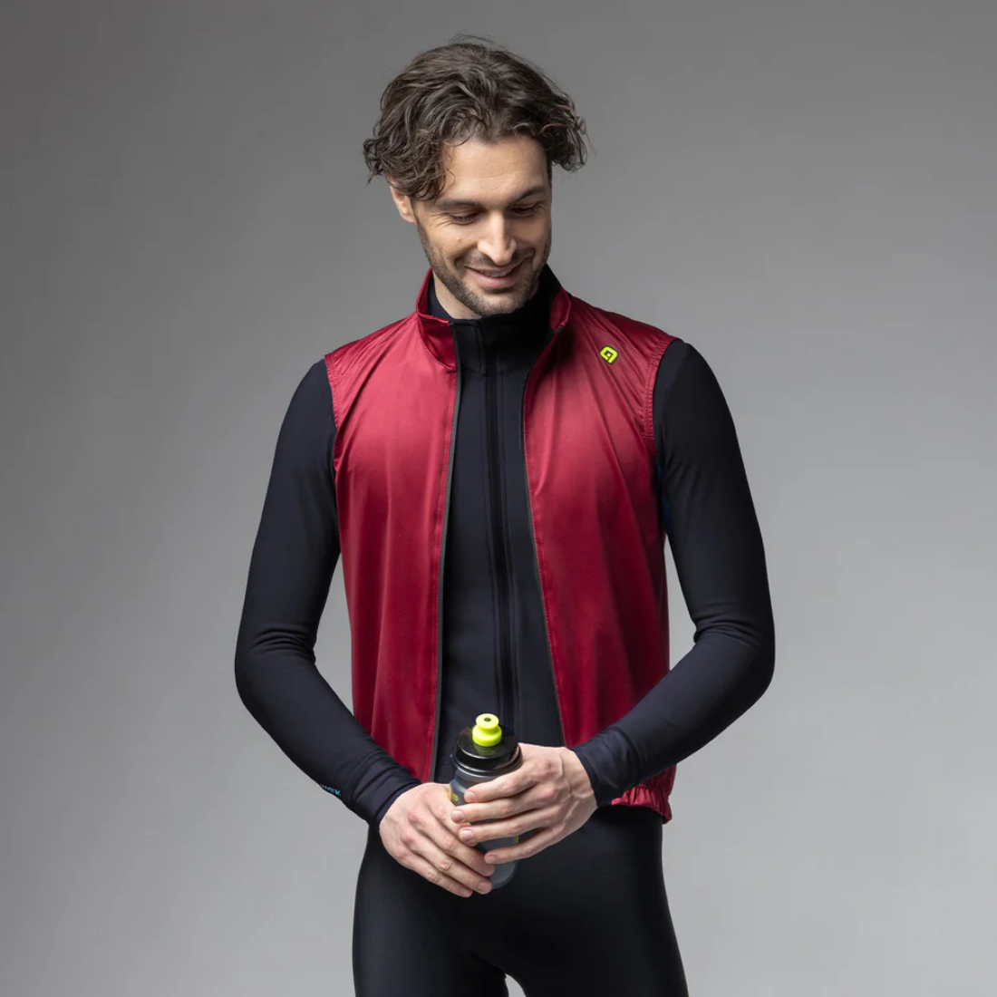 GILET ALÉ K-SOLUTION IDROREPELLENTE - Rubino