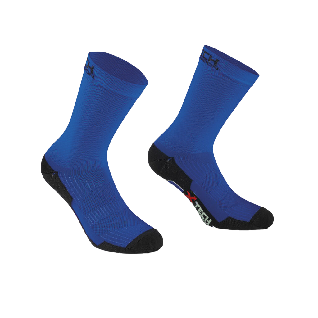 CALZE ESTIVE PROFESSIONAL CARBON X-TECH - Blu
