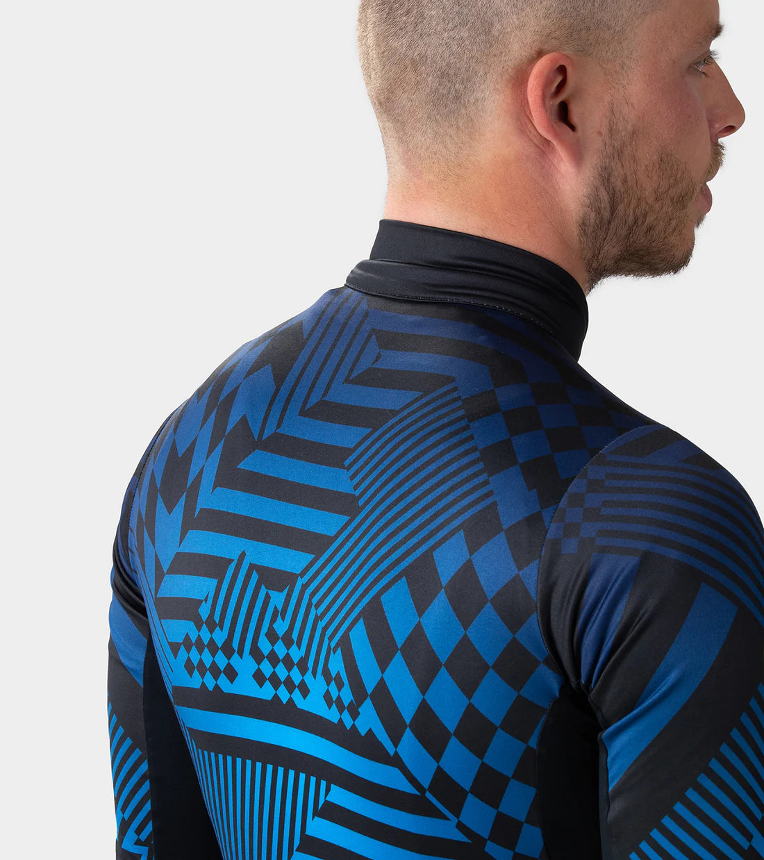 MAGLIA ALÉ PR-S CHECKER - Blue