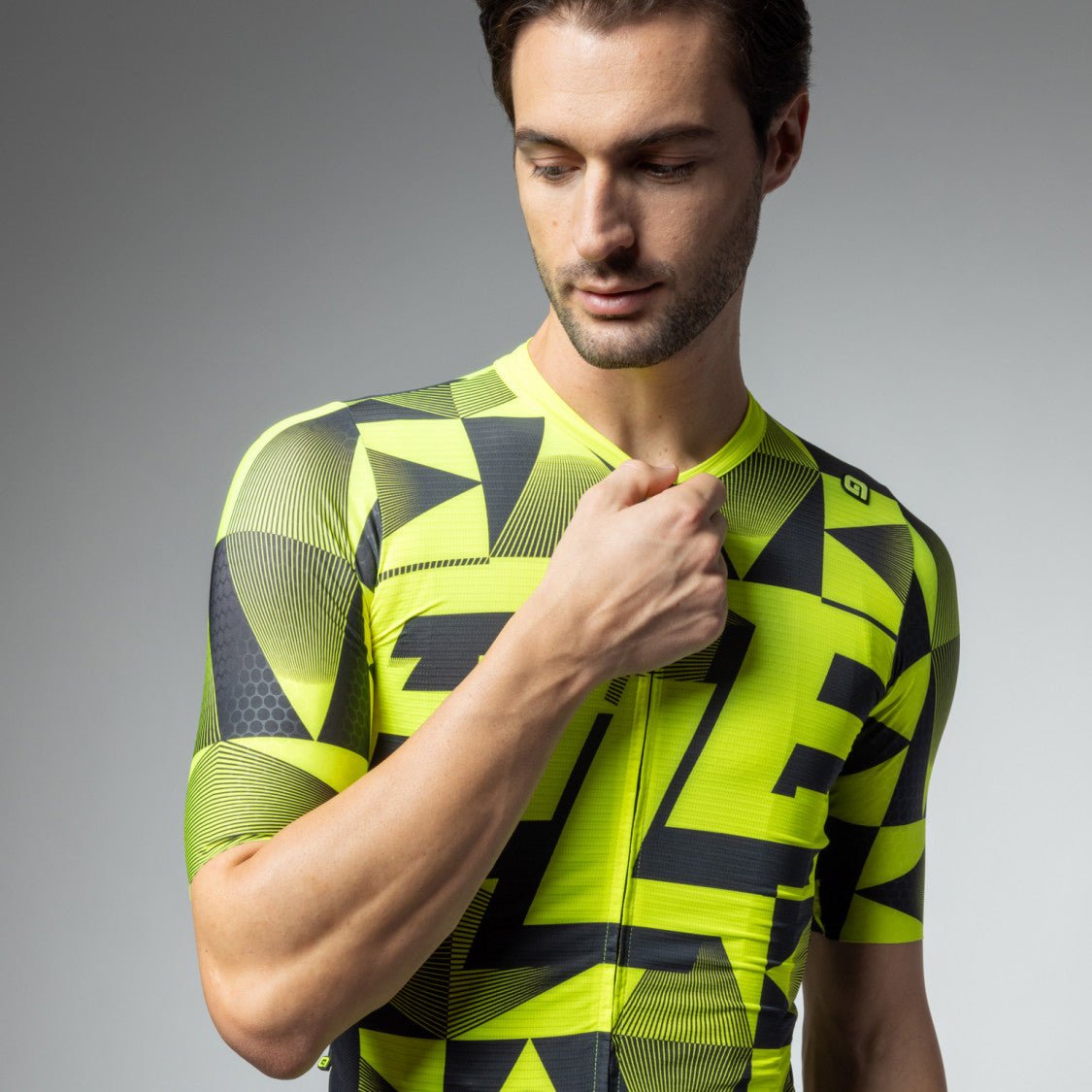 MAGLIA ALÉ PR-E MULTIVERSO - Giallo Fluo