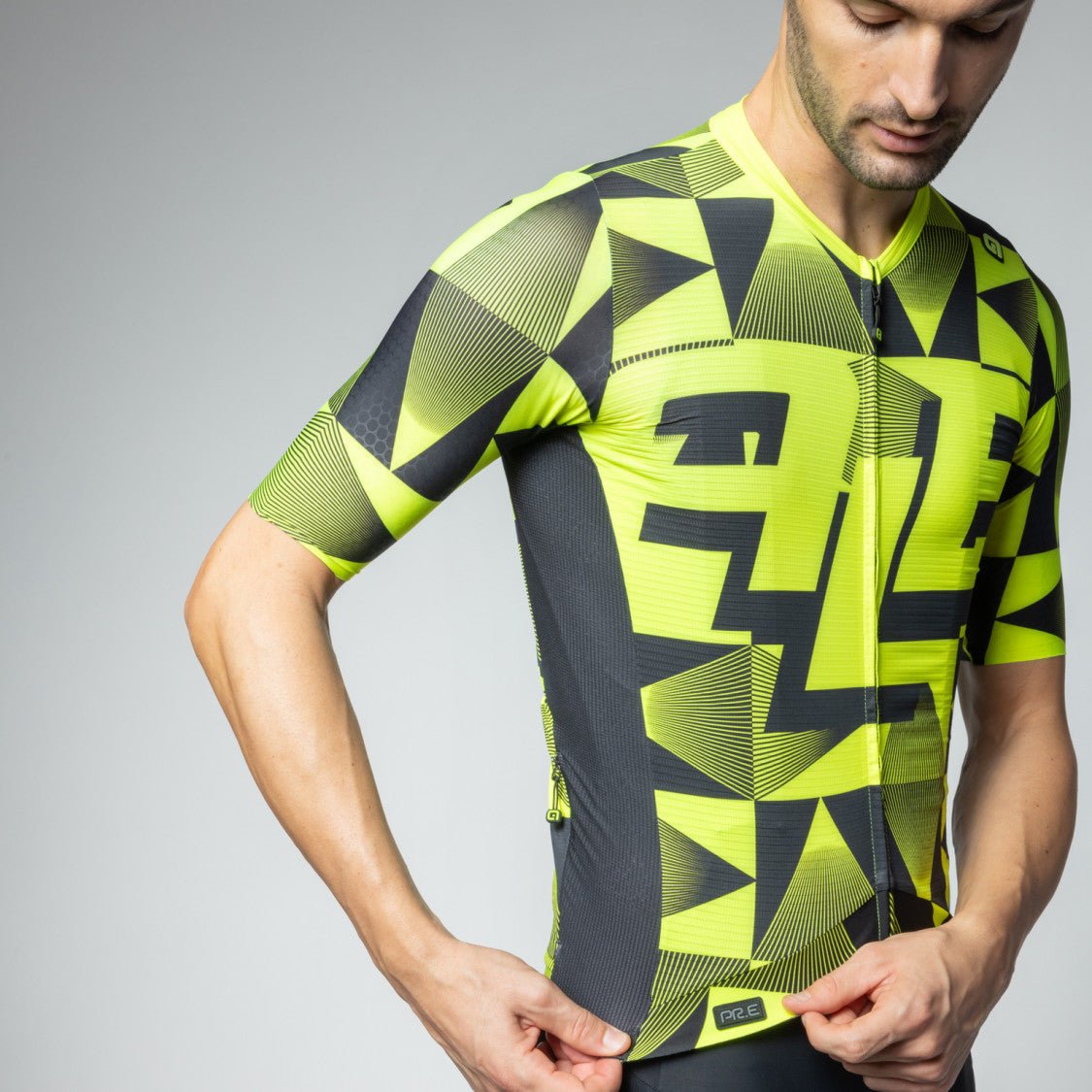 MAGLIA ALÉ PR-E MULTIVERSO - Giallo Fluo