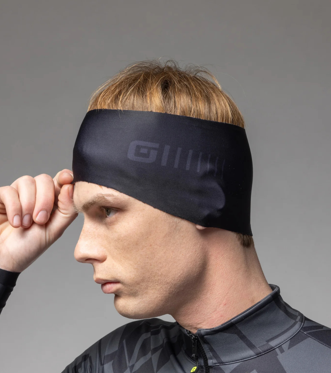 FASCIA COPRIORECCHIE ALÉ STRADA 2.0 - Nero