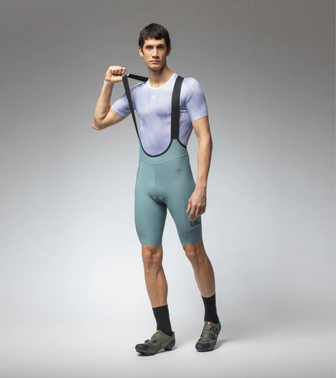 SALOPETTE ALÉ GRAVEL PRO OFF ROAD - Eucalipto