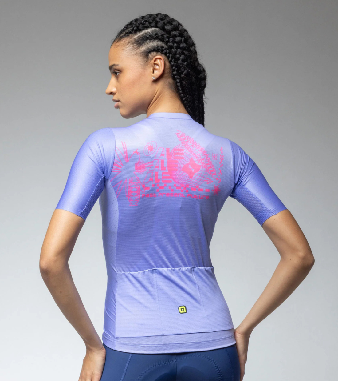 MAGLIA ALÉ DONNA PR-E MEGABYTE 2.0 - Jacaranda