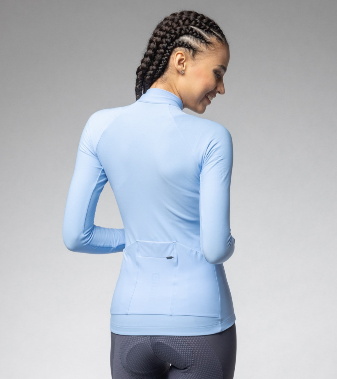 MAGLIA ALÉ DONNA R-EV1 WARM RACE 2.0 - Blu