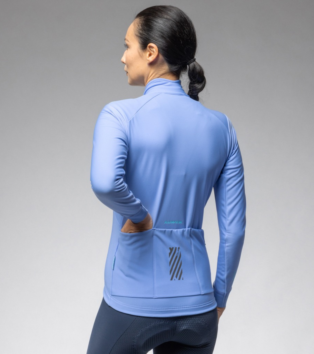 MAGLIA ALÉ DONNA KLIMATIK K-IDRO IDROREPELLENTE - Celeste