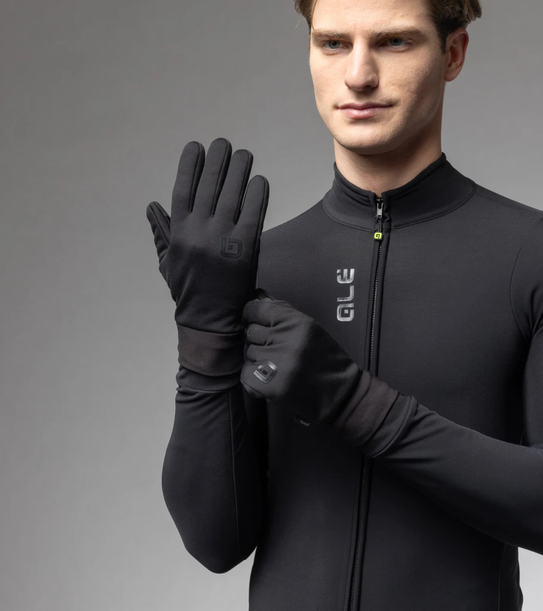 GUANTI ALÉ RIPARO UNISEX - Nero