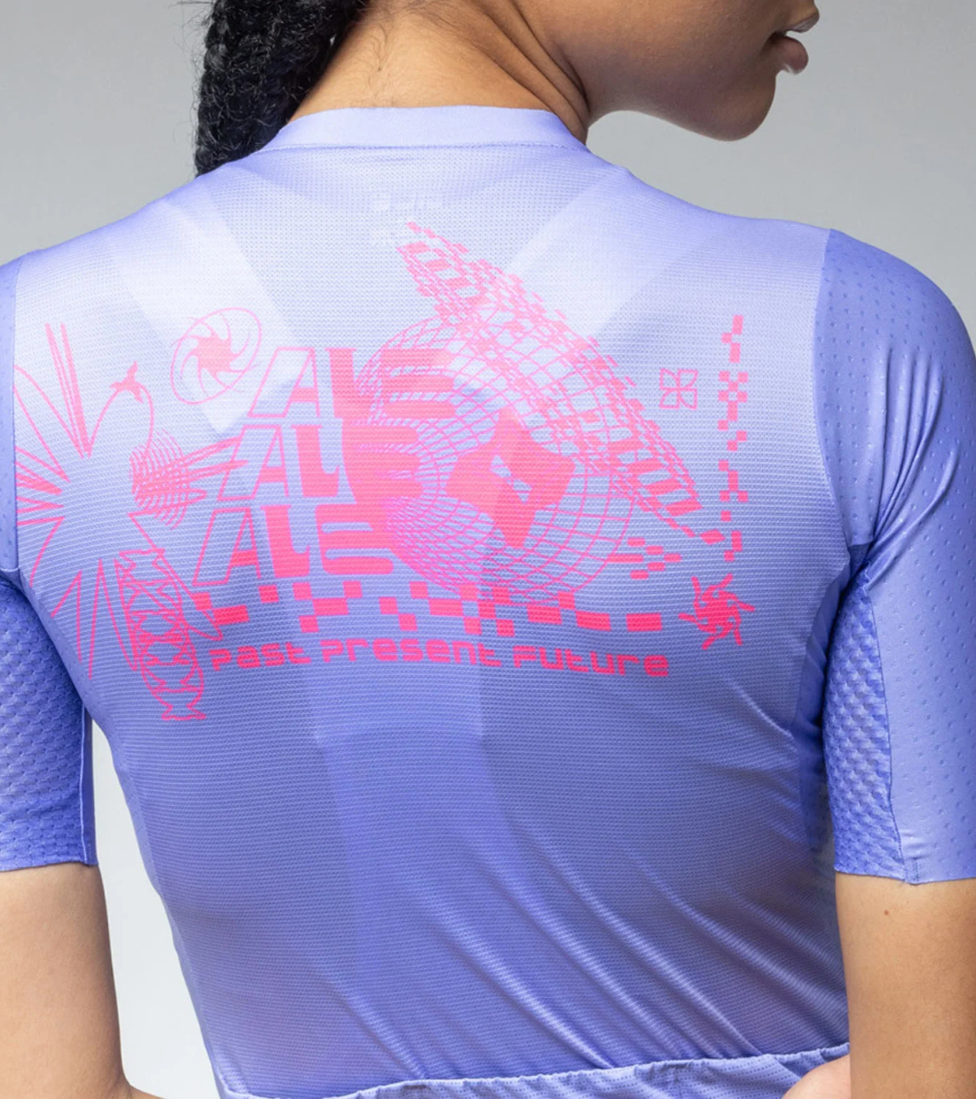 MAGLIA ALÉ DONNA PR-E MEGABYTE 2.0 - Jacaranda