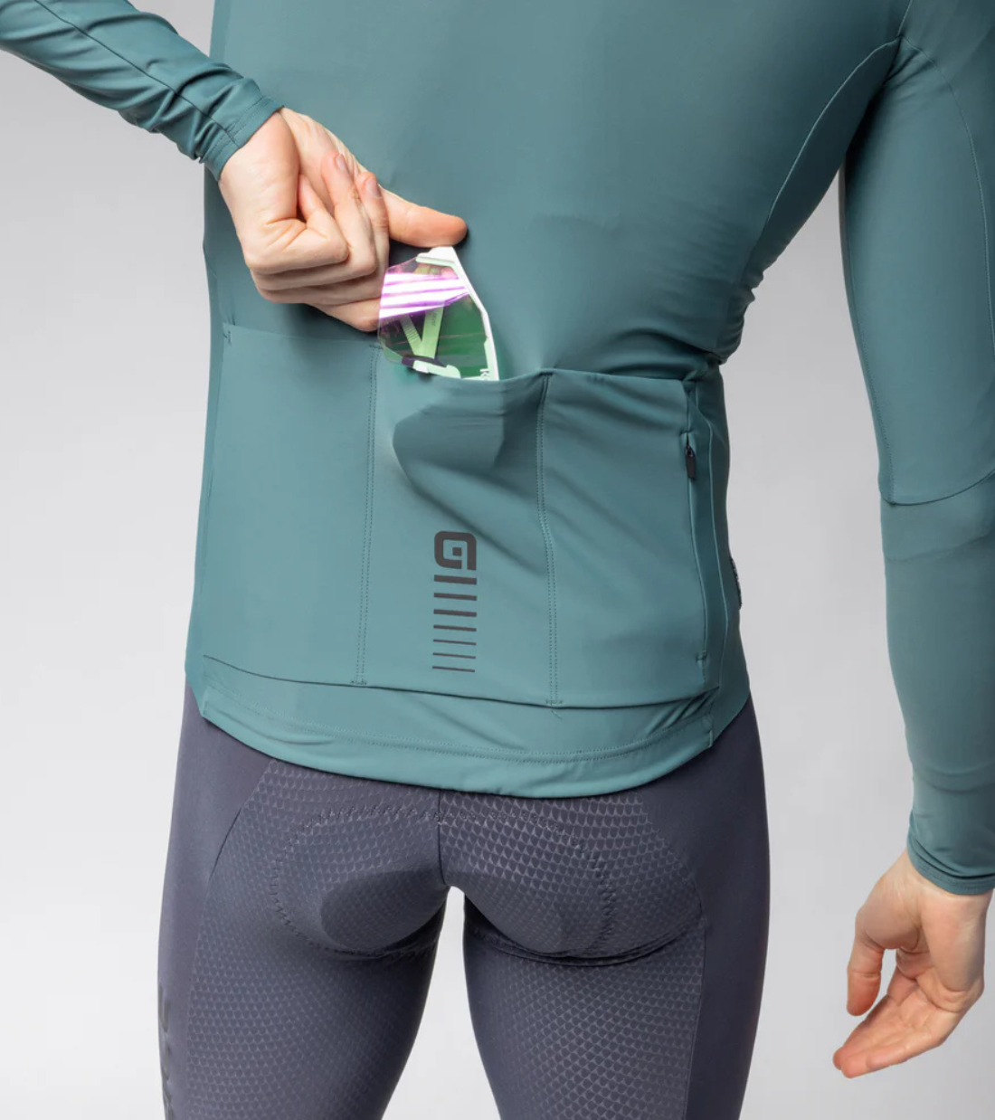 MAGLIA ALÉ WARM RACE – Verde
