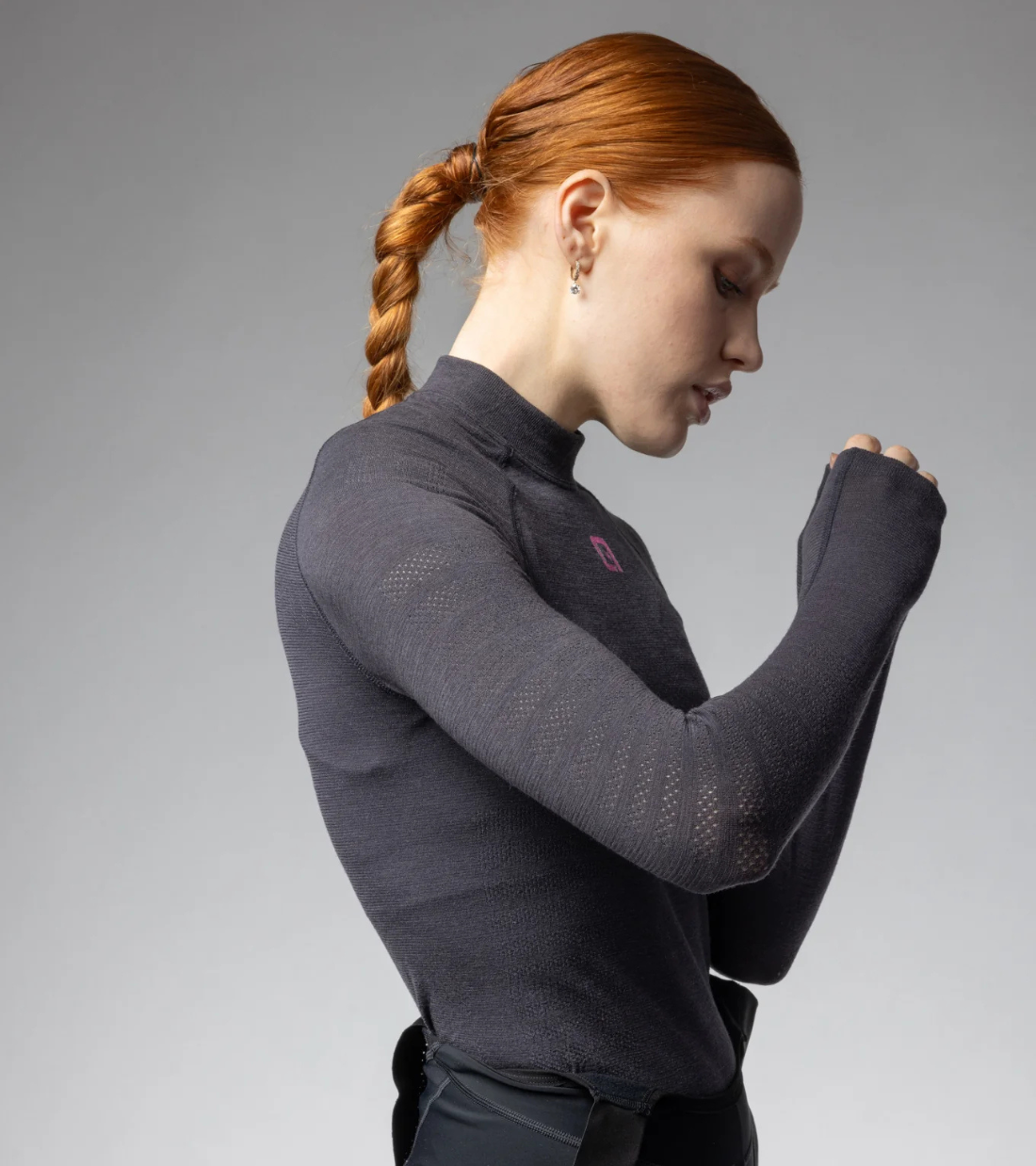 MAGLIA INTIMA ALÉ DONNA WOOL - Grigio
