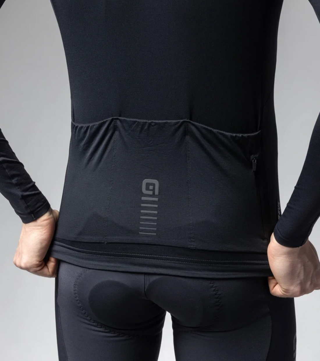 MAGLIA ALÉ R-EV1 WARM RACE – Nero