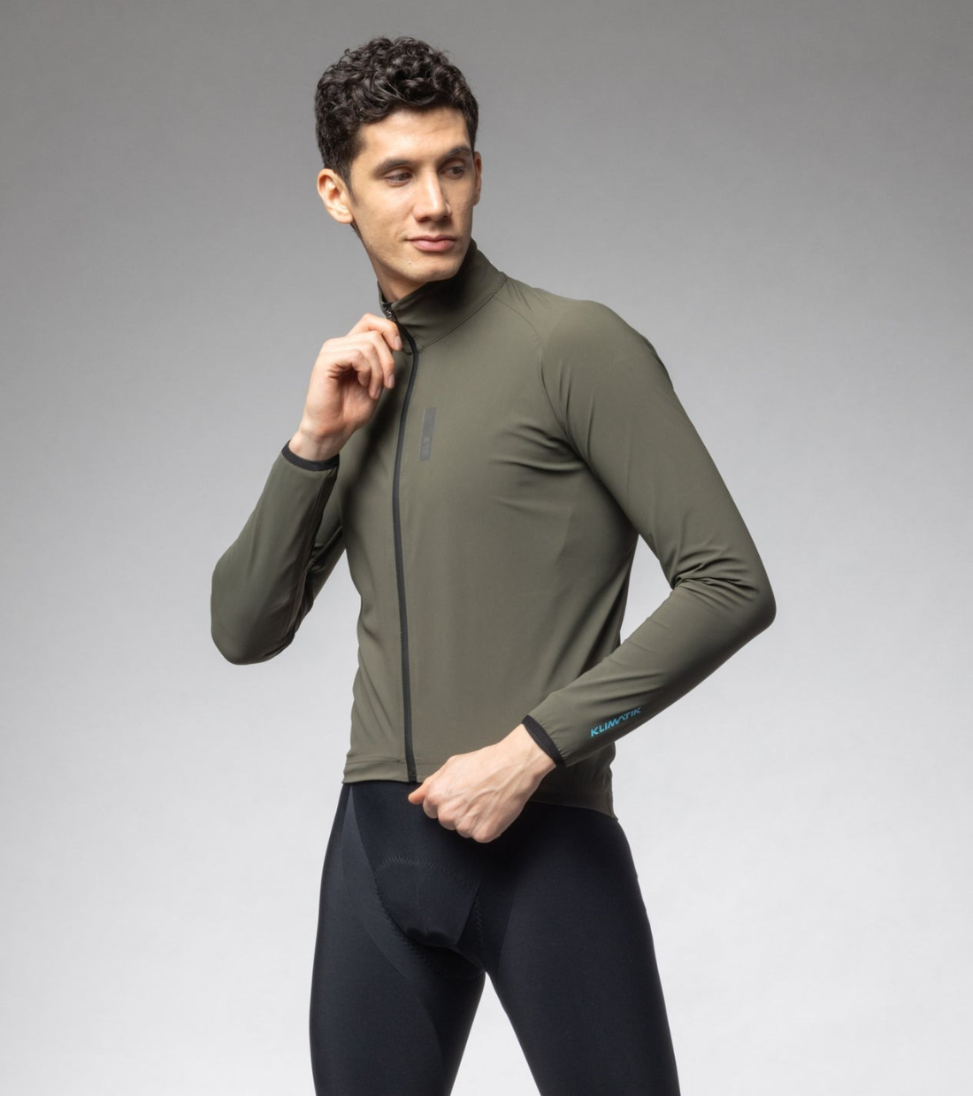 GIUBBINO ALÉ KLIMATIK RACING 2.0 ANTIPIOGGIA - Verde Militare