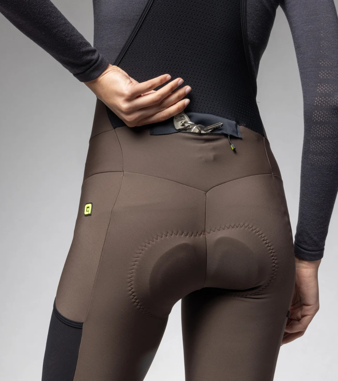 CALZAMAGLIA ALÉ DONNA OFF ROAD GRAVEL STONES CARGO 2.0 - Caffè