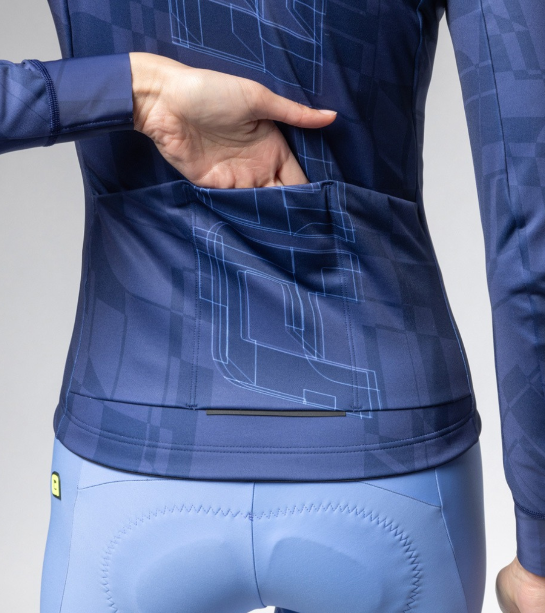 MAGLIA ALÉ DONNA PRAGMA SCHEMA - Blu Scuro