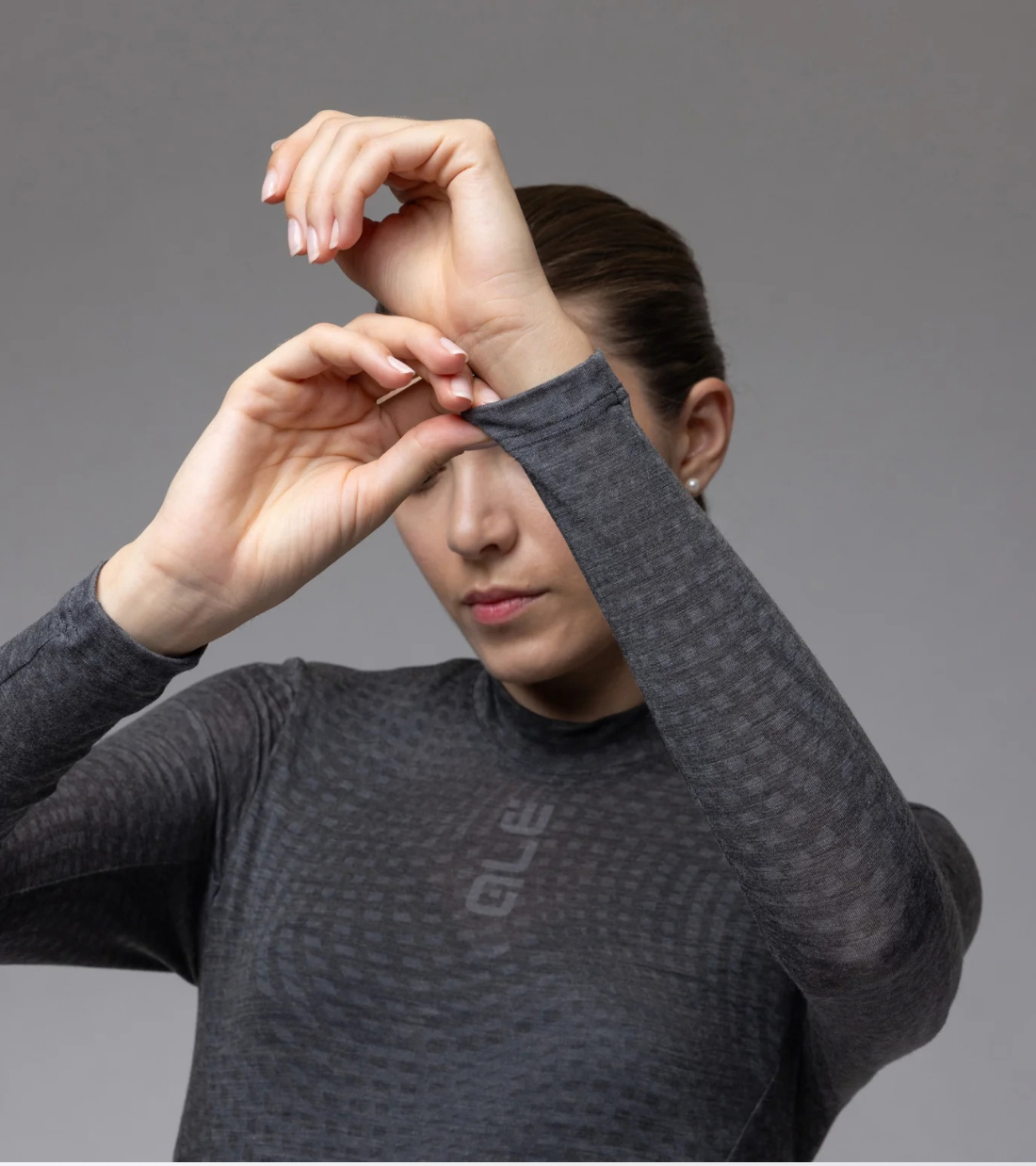 MAGLIA INTIMA ALÉ DONNA KNITTED - Grigio