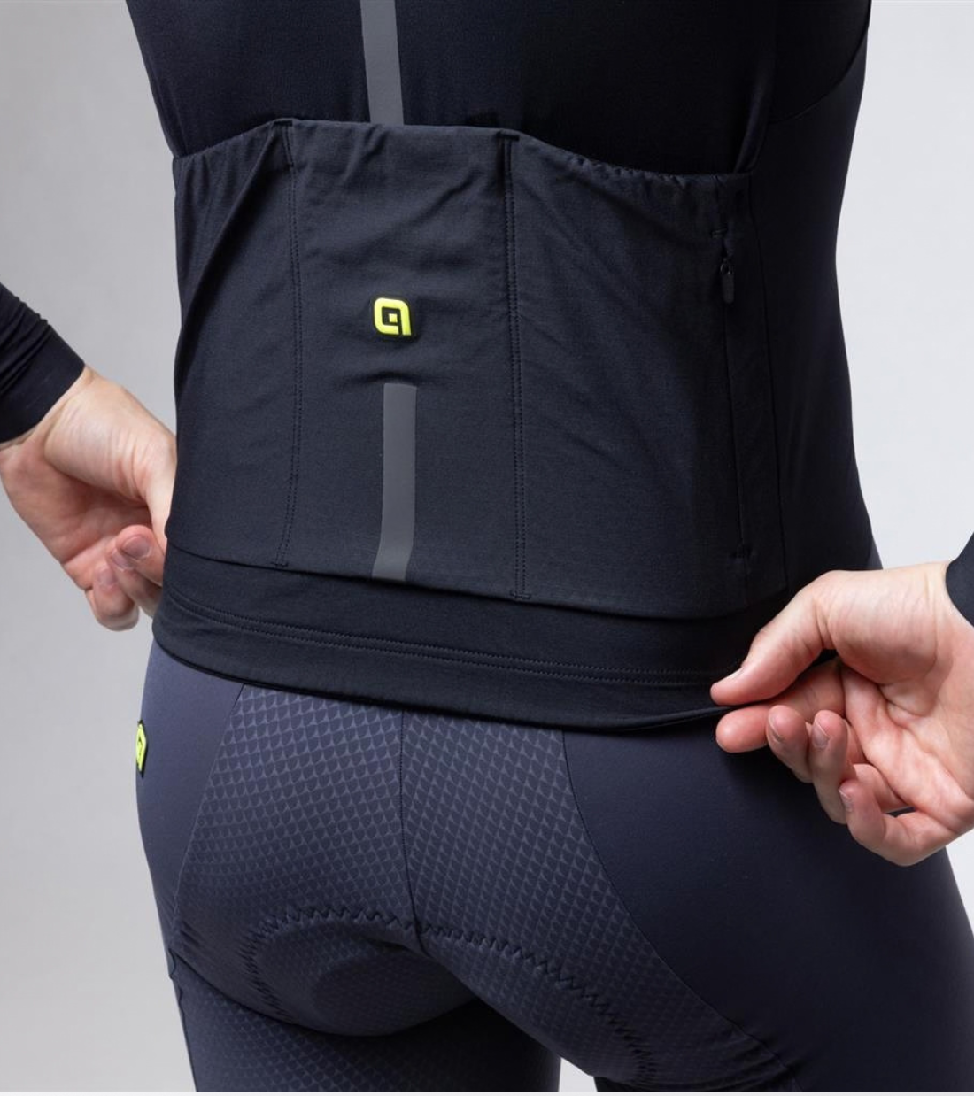 MAGLIA ALÉ R-EV1 WARM RACE – Nero