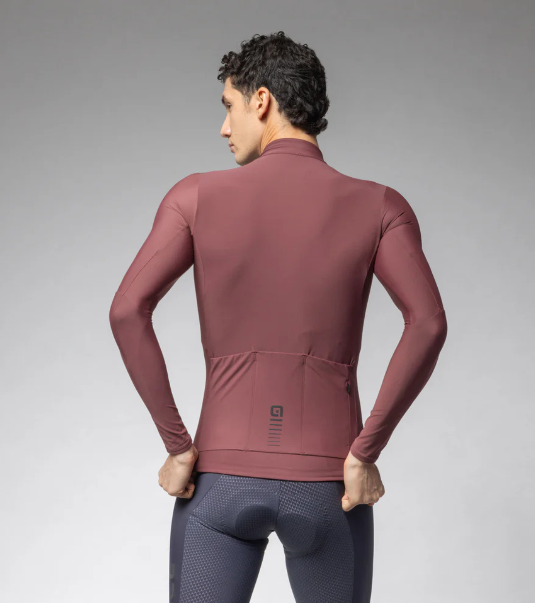 MAGLIA ALÉ WARM RACE – Burgundy