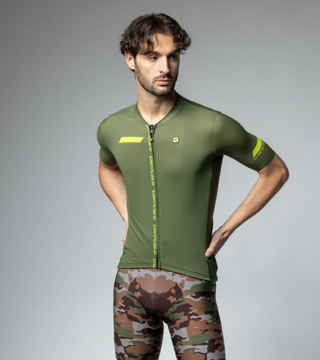 maglia alé follow me verde