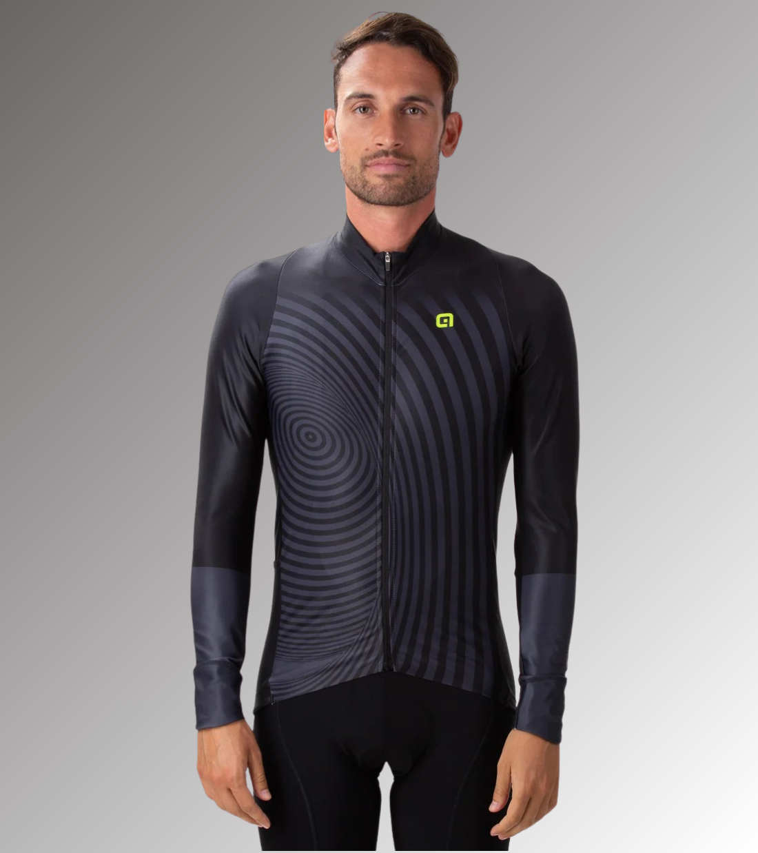 MAGLIA ALÉ PR-R GREEN DIGITAL – Nero