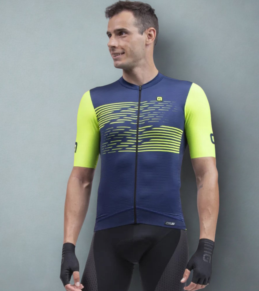 MAGLIA ALÉ PR-S LOGO – Blu