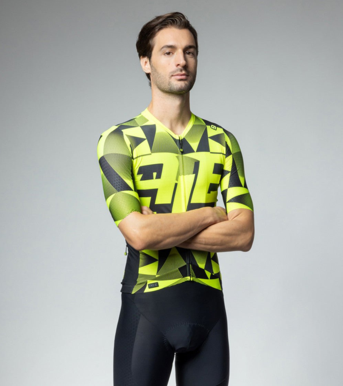MAGLIA ALÉ PR-E MULTIVERSO - Giallo Fluo