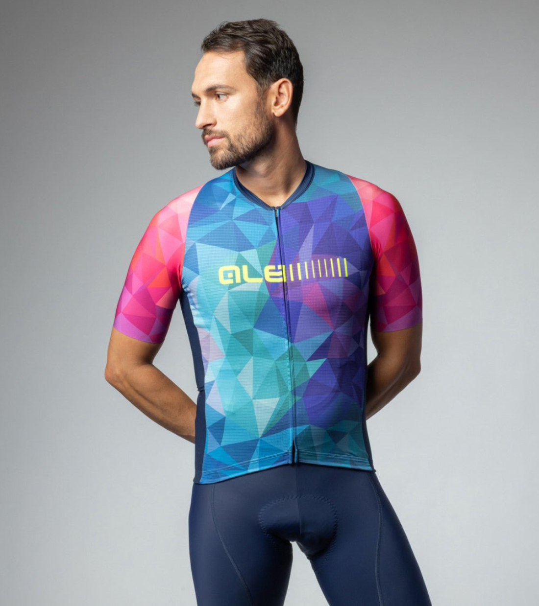 MAGLIA MC ALÉ PR-E VALLEY - Blu